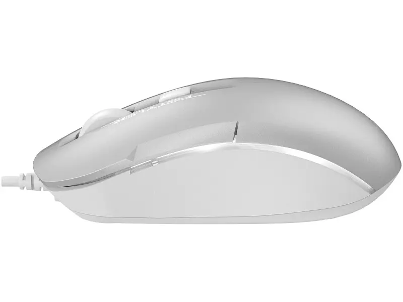 Миша A4Tech FM26S USB Icy White - фото 5
