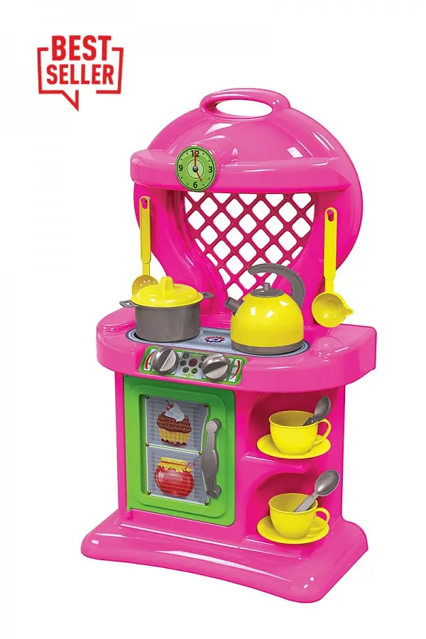 Дитяча ігрова кухня 10 2155TXK з посудом - фото 4