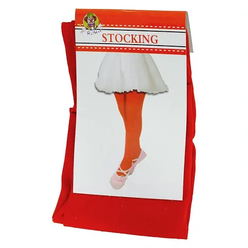 Колготи дитячі 116-128 см червоні - фото 2