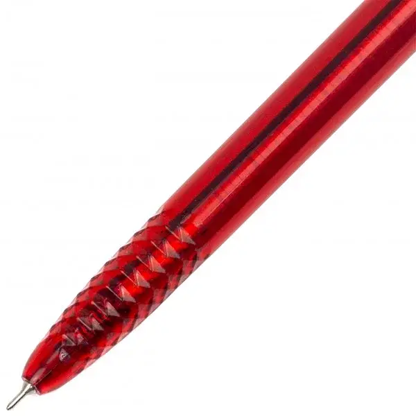 Ручка автоматична кулькова Flair Writometer ball RT 10 км 0,6мм червона (12) (144) 1311 - фото 2