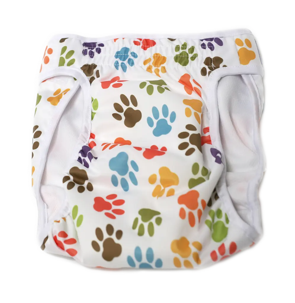 Hippie Pet Багаторазовий підгузник для собак-сук XS лапки - фото 3