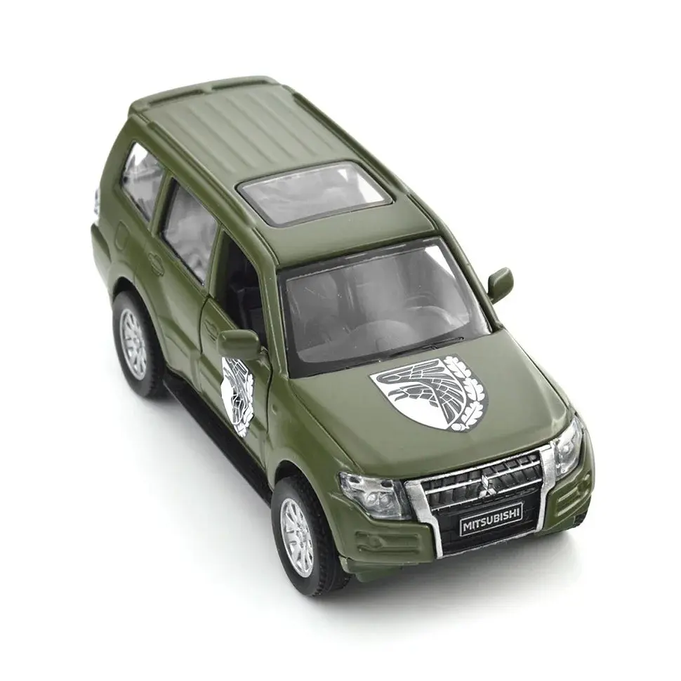 Автомодель серії Шеврони Героїв Mitsubishi Pajero 4WD Tubro 93 ОМБр TechnoDrive 250283M - фото 4