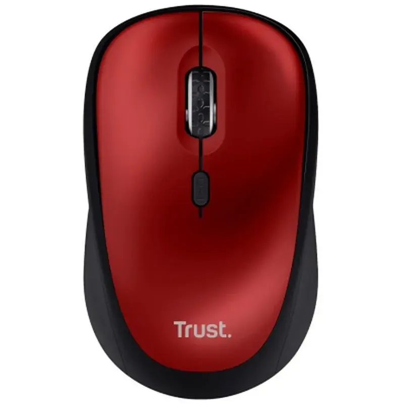 Мишка Trust Yvi+ Silent Eco Wireless Red (24550)