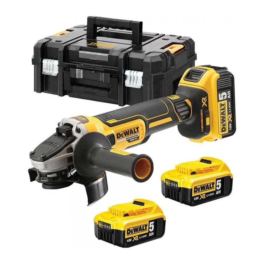 Кутова шліфмашина DeWalt DCG405P3 [93667] - фото 4
