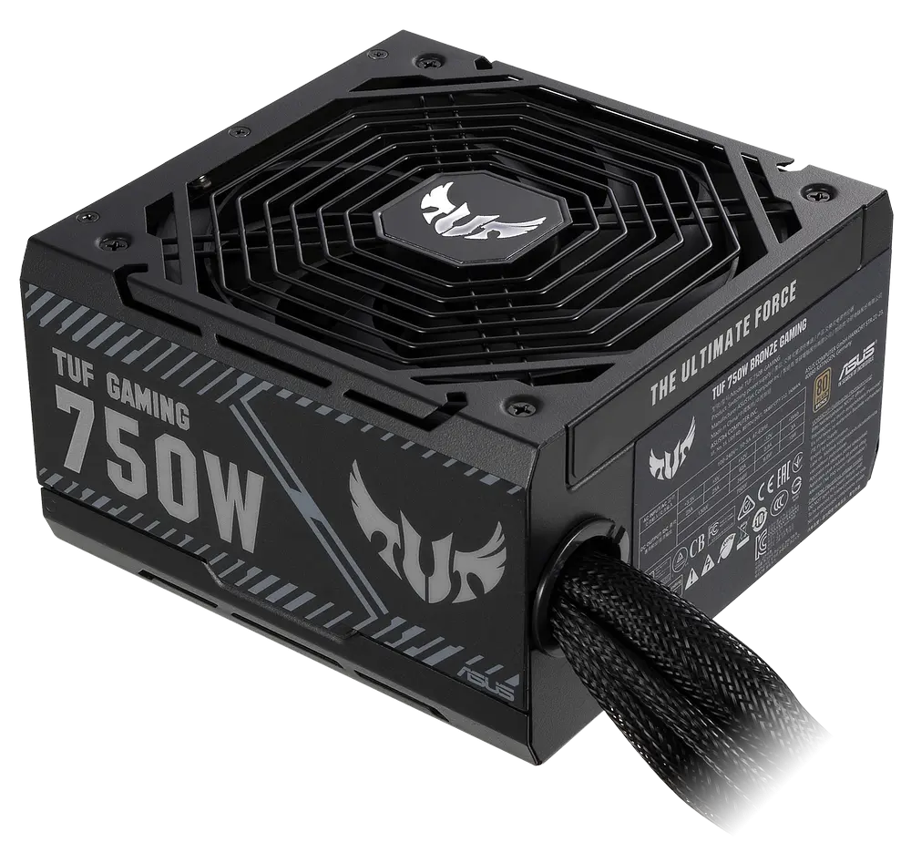 Блок питания ASUS TUF 750W 80+ Bronze (TUF-GAMING-750B) - фото 2