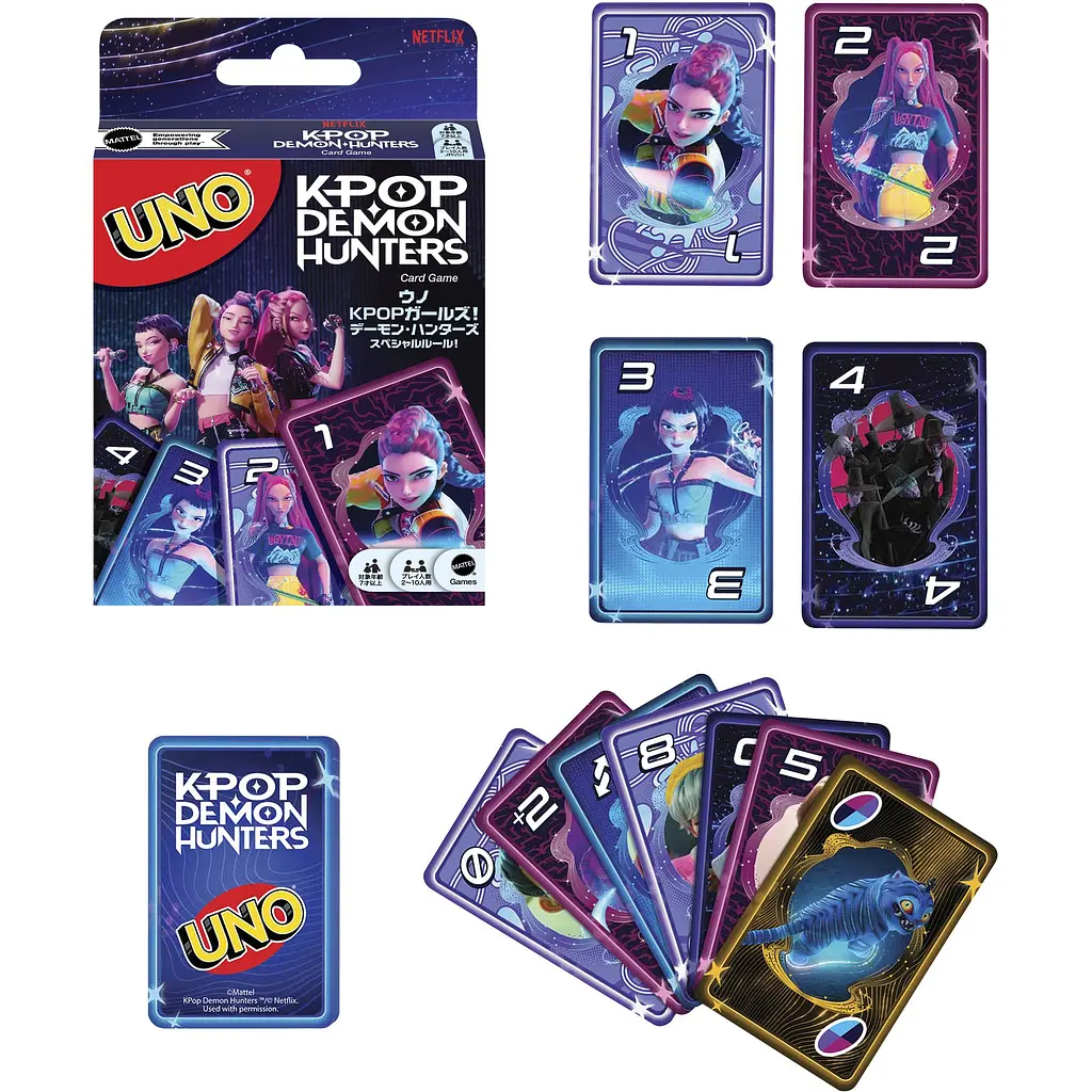  Настільна гра Mattel UNO KPop Demon Hunters (JRV01) - фото 5