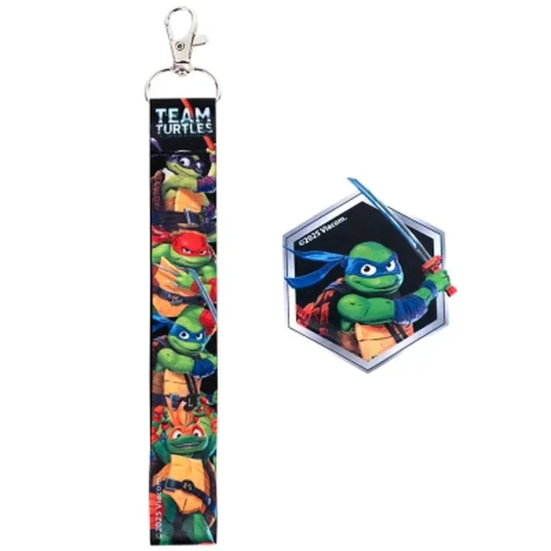 Бейдж Kite набір на липучці та підвіска TMNT Mutant Mayhem (NT25-3010) - фото 2