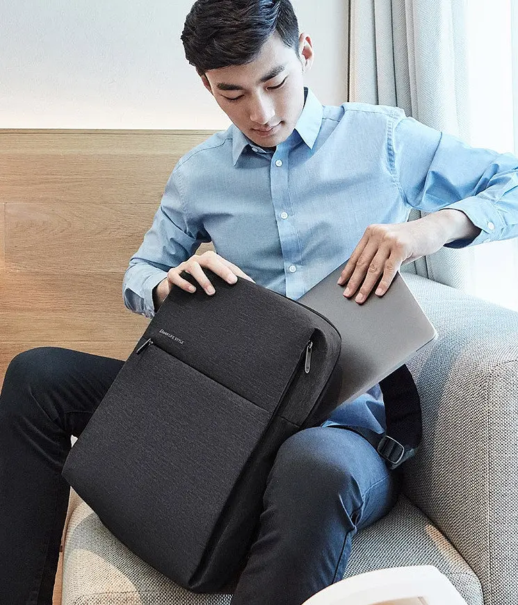 Рюкзак XiaomiXiaomi Xiaominimalist Urban Backpack 2 Dark Gray ZJB4161CN - фото 9