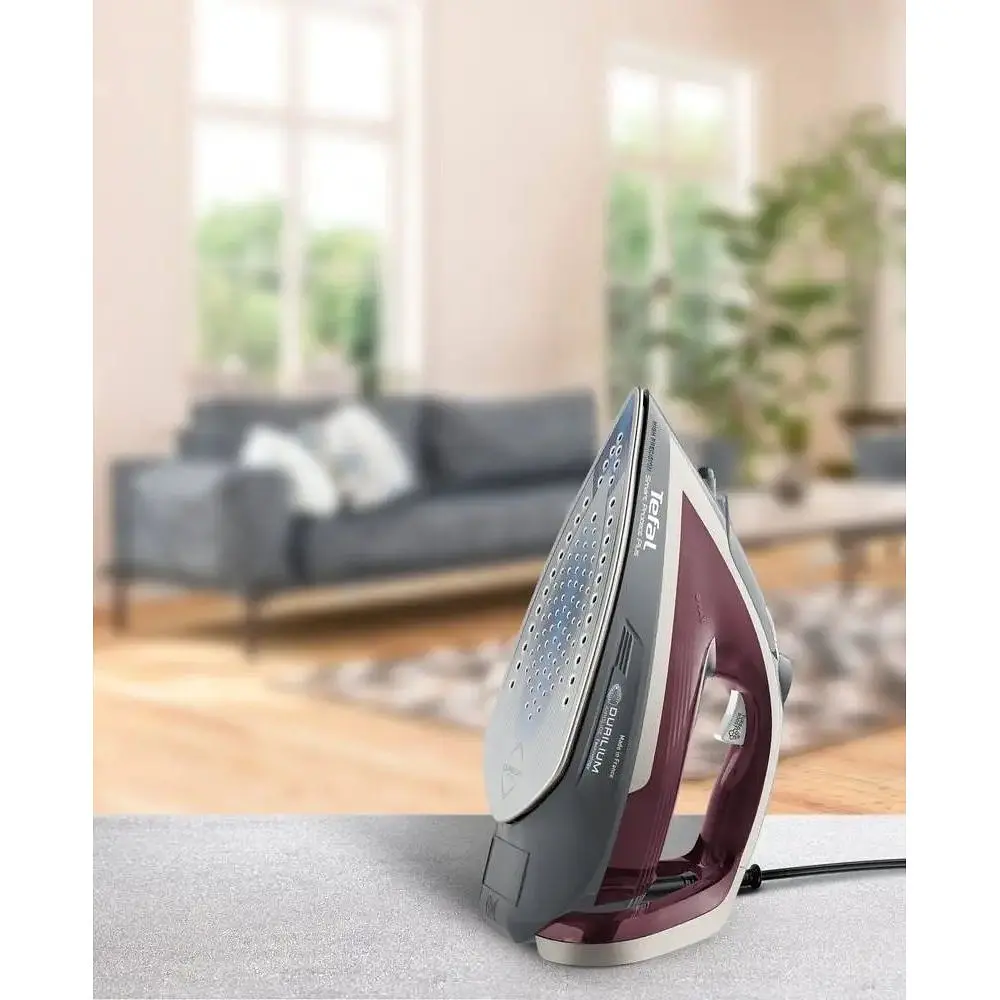 Праска Tefal Smart Protect Plus 2800 Вт сіро-бордова (FV6870E0) - фото 5