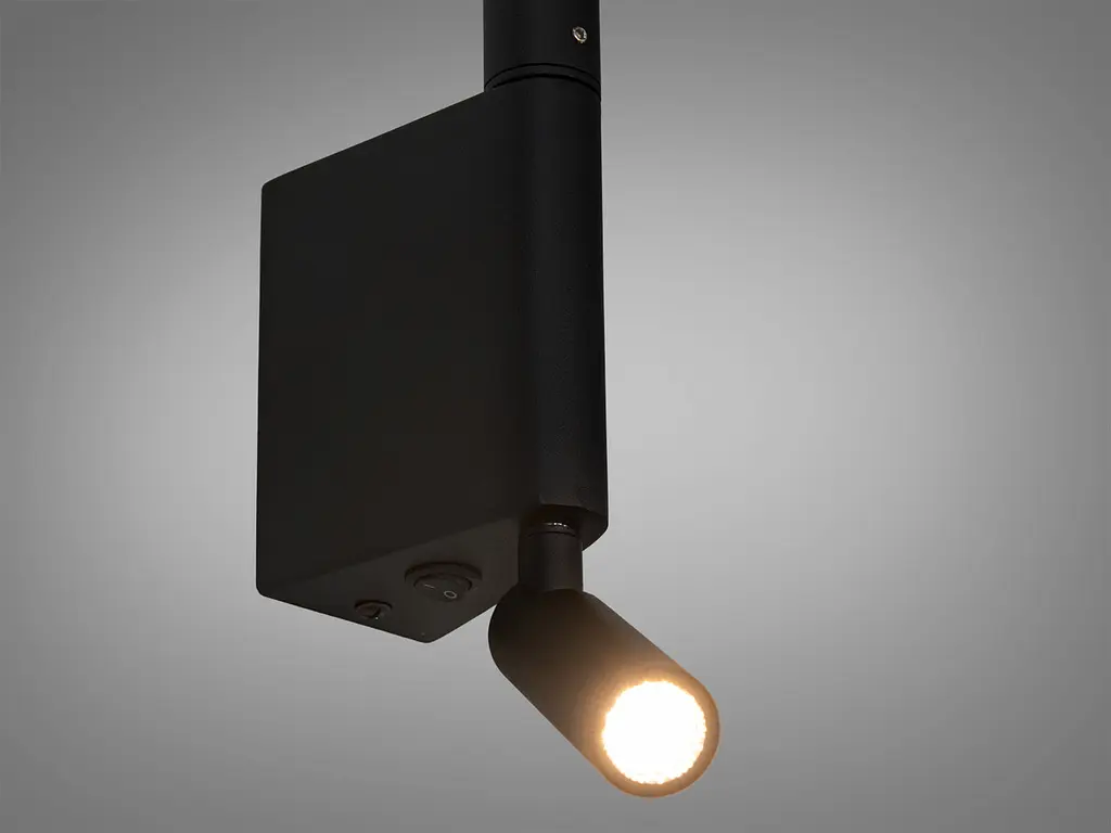 Бра настенное LED Diasha F3700BK 5W 6000K черный IP20 275 лм - фото 6