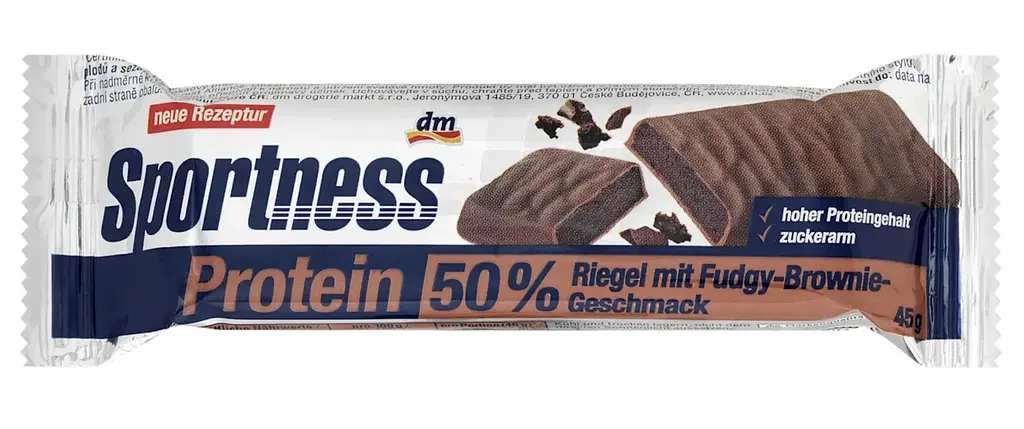 Протеїновий батончик Sportness Fudgy-Brownie, 45 г