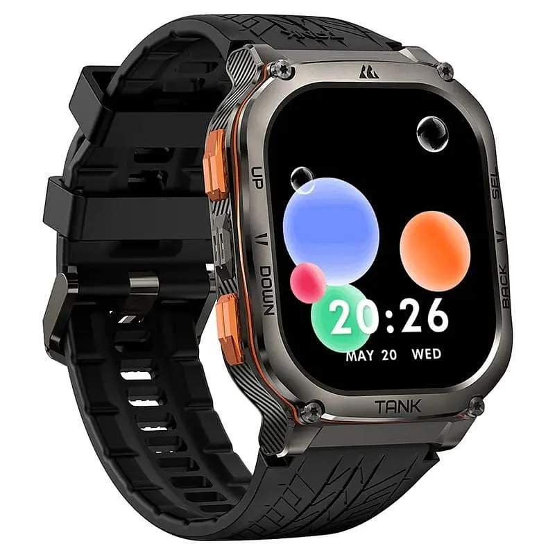 Смарт-часы Kospet Tank M3 Ultra наручные black (16427) - фото 3