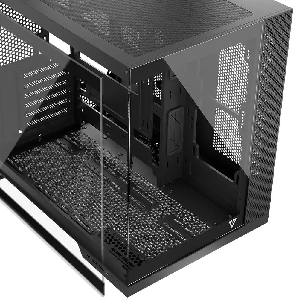 Корпус Modecom VOLCANO PANORAMA APEX ARGB 5F MIDI GREY без БЖ ATX (AT-PANORAMA-5F-ARGB-10-00) - фото 8
