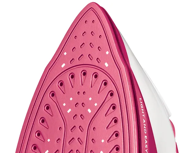 Russell Hobbs Праска Light&Easy Brights Berry, 2600Вт, 240мл, паровий удар -115гр, постійна пара - 35гр, керам. підошва, малиновий - фото 5