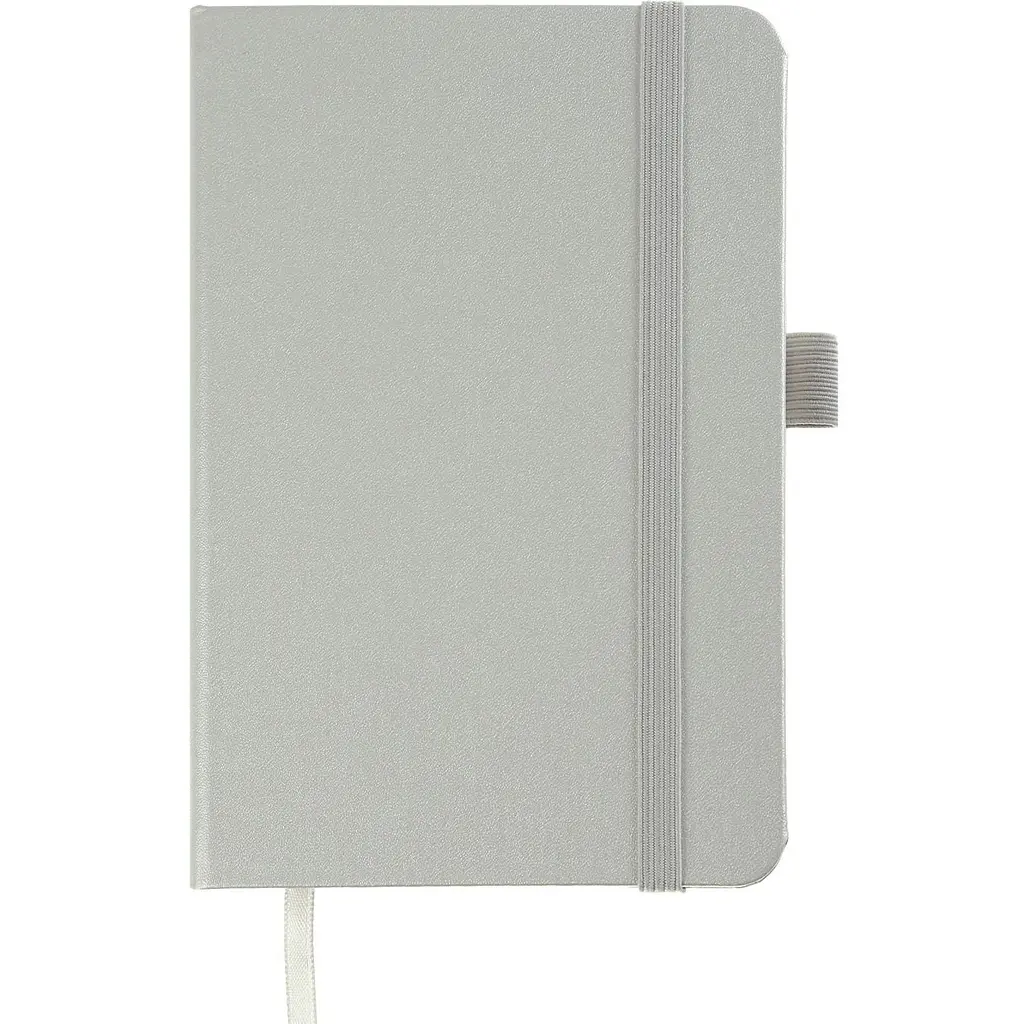 Книга записная Buromax Etalon в клеточку 140х95 мм серебряная 96 листов (BM.296160-24) - фото 2