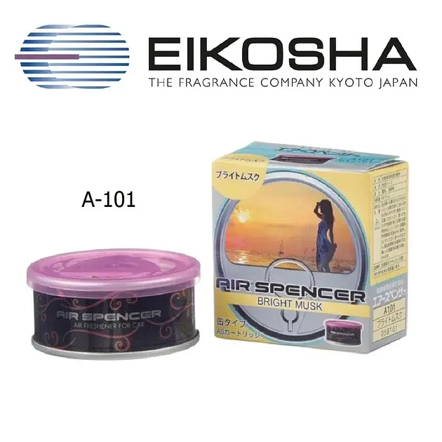 Ароматизатор Eikosha A101 Bright Musk SPIRIT REFILL крейдяний для автомобіля оригінал - фото 3