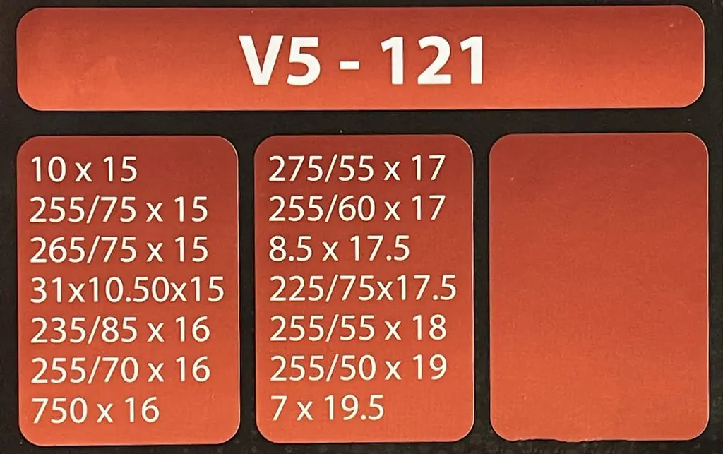 Ланцюги протиковзання V5-121 на колеса R15 - R19 16 mm позашляховик вантажівка (EL 100 628) - фото 9
