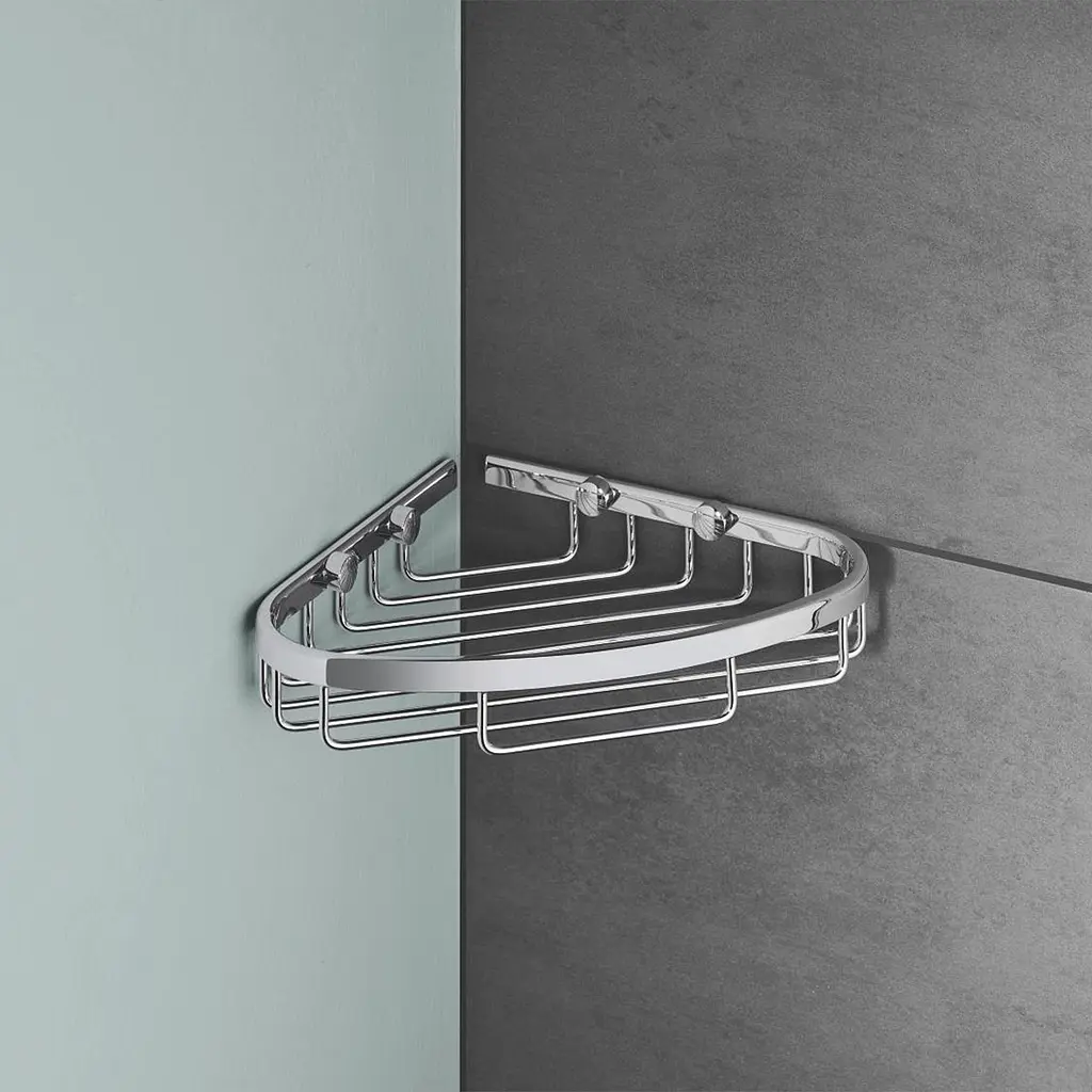 Полка для ванной комнаты Grohe Start Cosmopolitan угловая 41172000, Хром - фото 4
