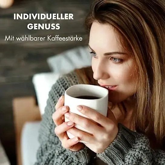 Кофеварка Klarstein Arabica EasyTouch Control (10032772) - фото 3