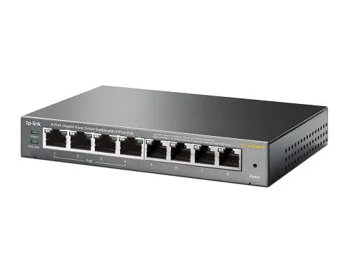 Комутатор TP-LINK TL-SG108PE, 8x100/1000 Mb/s, керування - фото 4