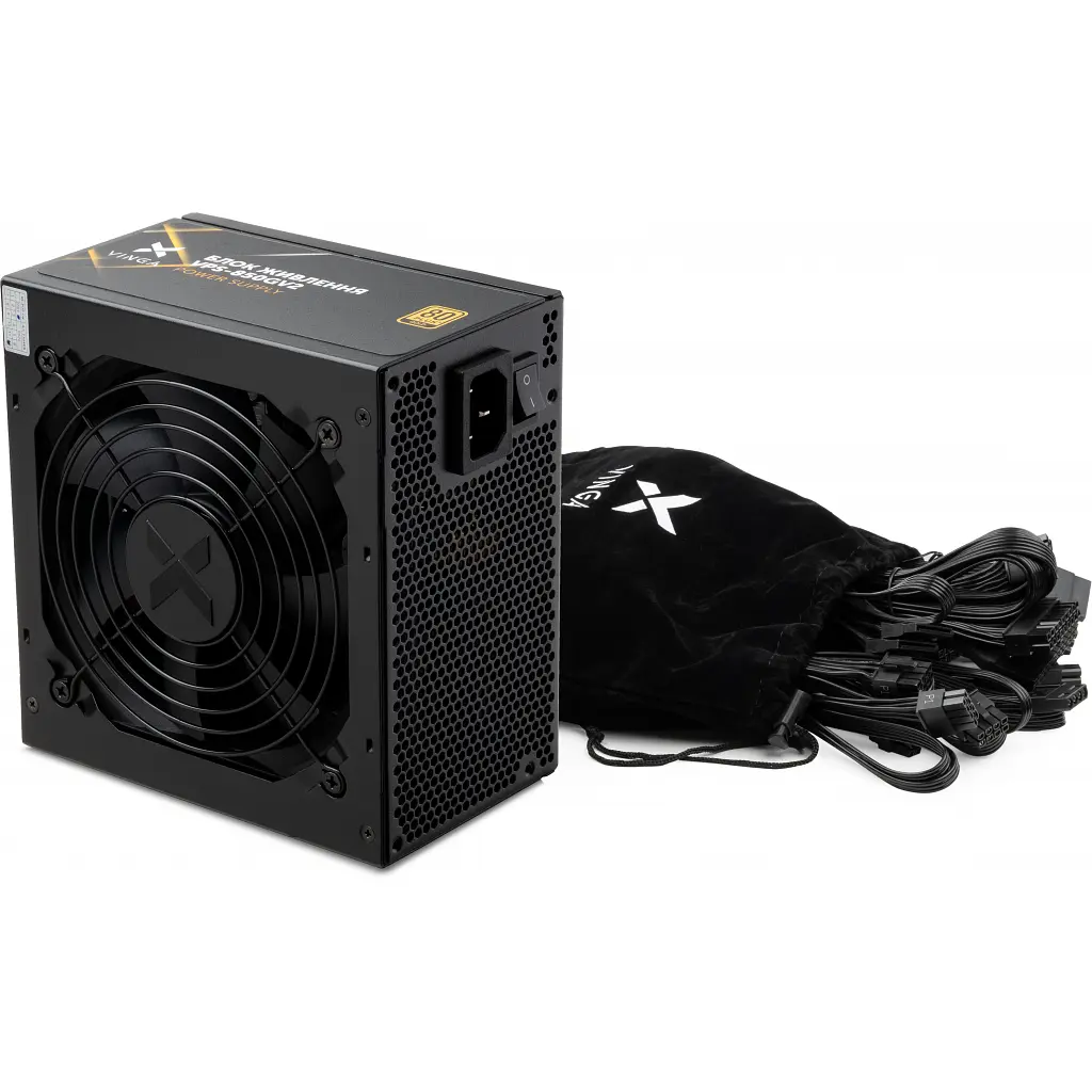 Блок живлення Vinga 850W 80+ Gold (VPS-850GV2) Black Б/в - фото 5
