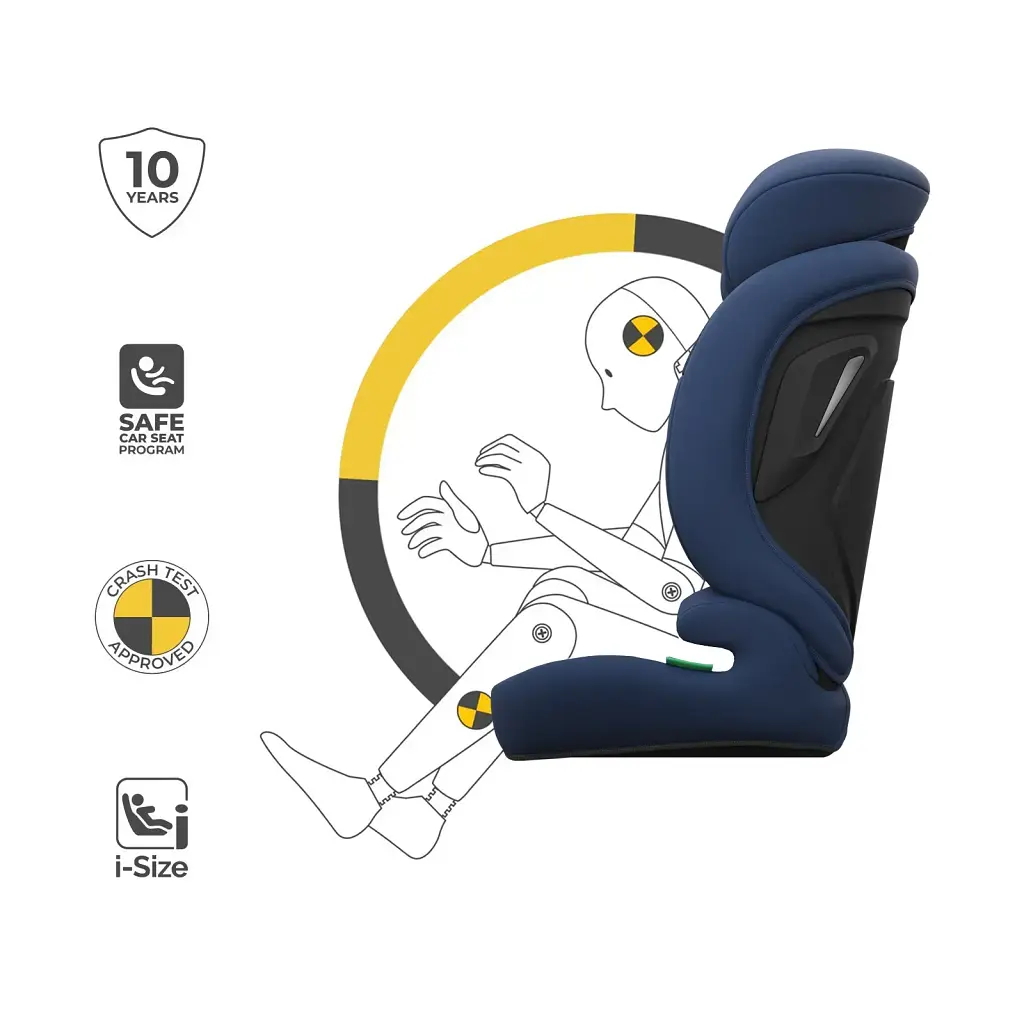 Автокрісло Kinderkraft Comfort Up 2 Plus i-Size Navy (KCCOUP02NAVPL00) - фото 5