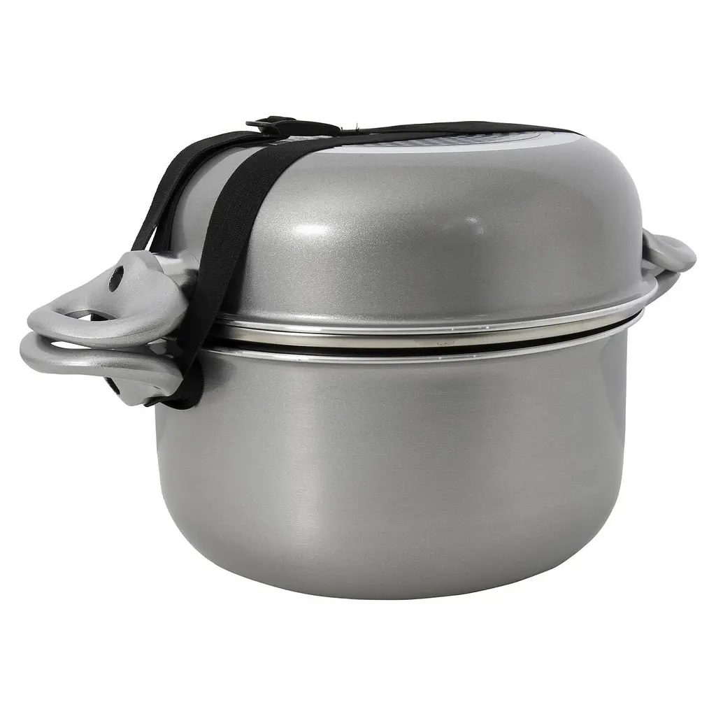 Набор кухонной посуды алюминиевый 9 шт. Gimex Cookware Set induction 9 предметов Silver (6977226) - фото 7