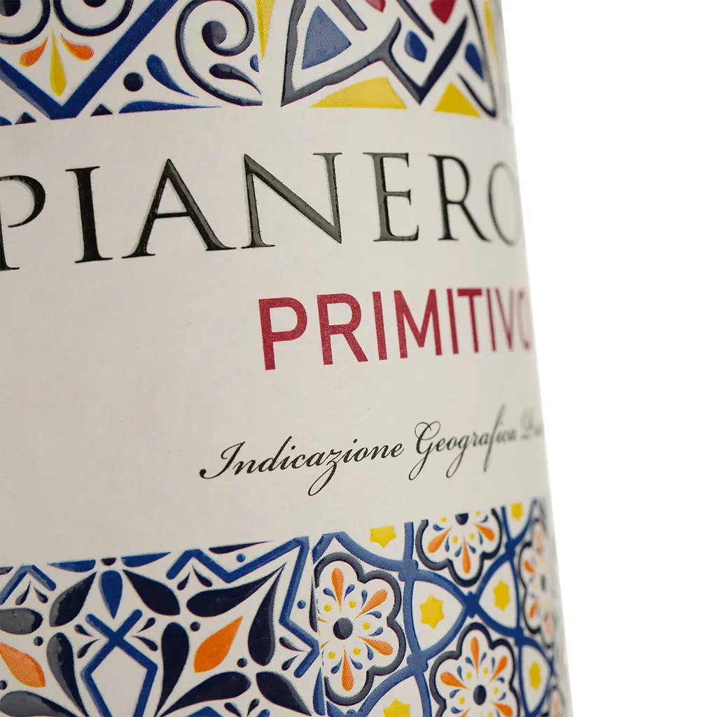 Вино Paololeo Pianerosse Primitivo IGP Puglia червоне сухе 0.75 л - фото 3