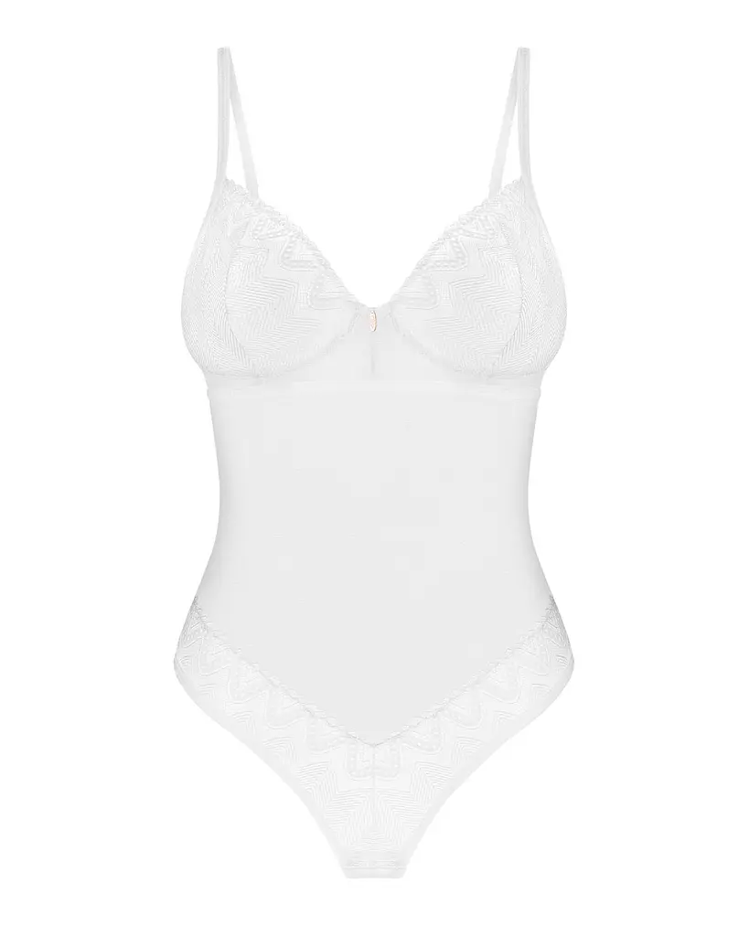 Боді Obsessive Alissium XL/2XL білий - фото 6
