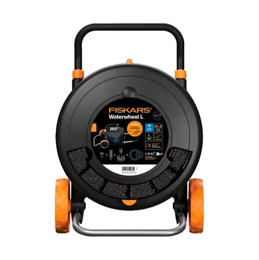 Котушка зі шлангом Fiskars L 1/2" (13 мм) L-30м з набором аксесуарів (1071670)
