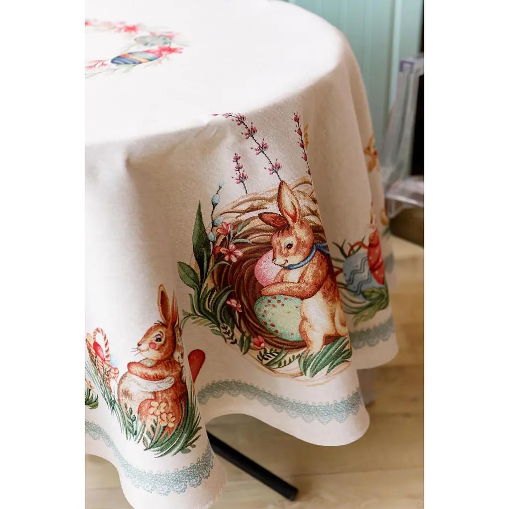 Скатертина Прованс Злагода овальна 240х135 см (34187) - фото 2