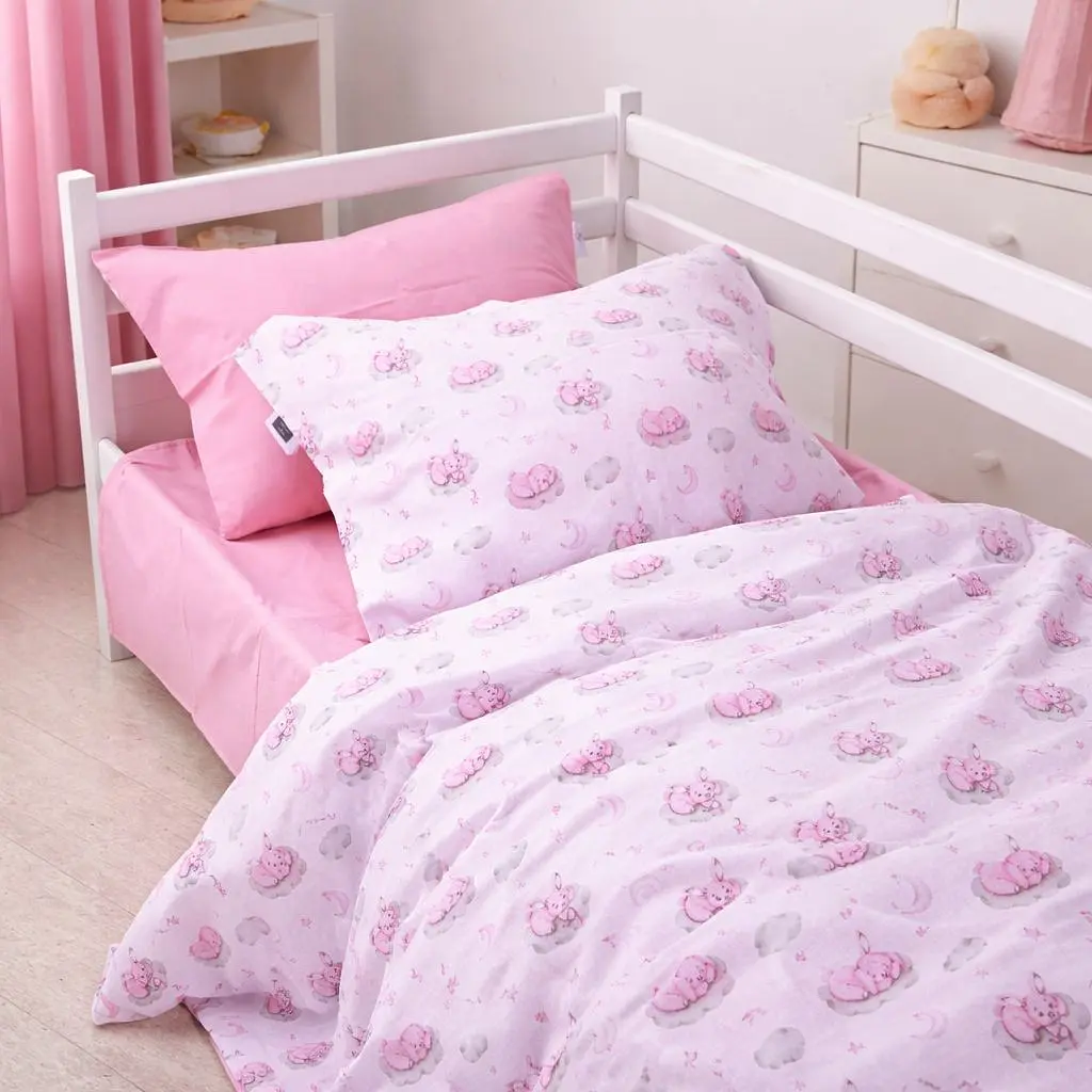 Простыня MirSon Ranforce Elite Pink Moon 180x220 см (2200012570241) - фото 3