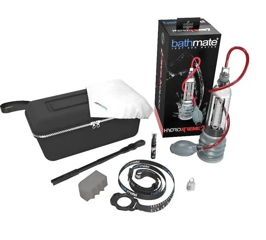 Гидропомпа Bathmate HydroXtreme 7 (X30) для члена длиной от 12,5 см до 18 см диаметр до 5 см - фото 3