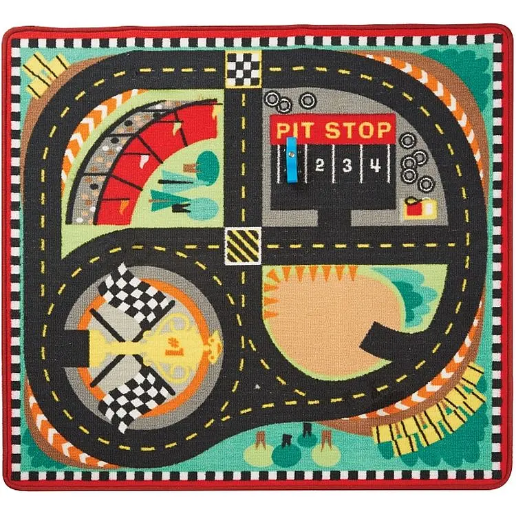 Килимок ігровий Melissa & Doug Гоночна траса з машинками (MD19401) - фото 2