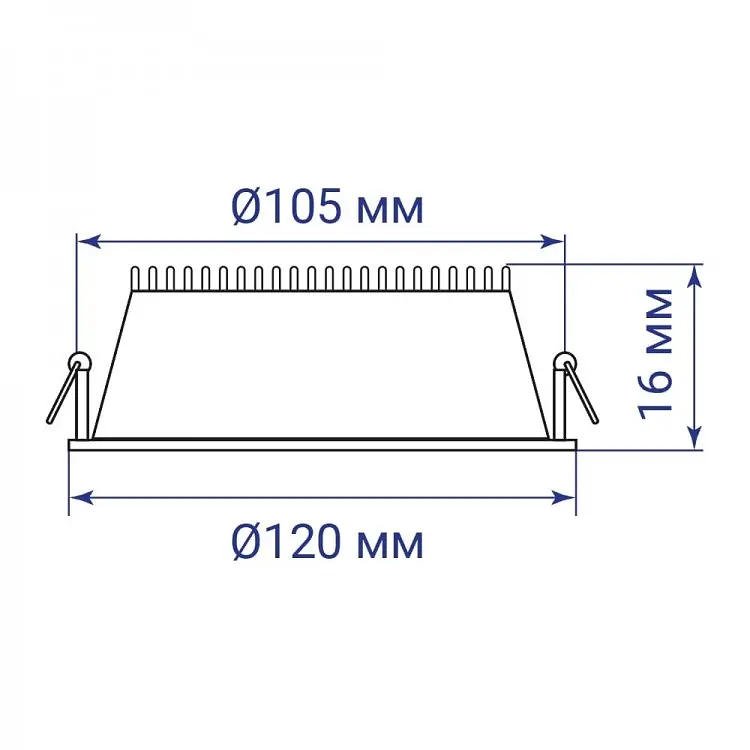 Светильник светодиодный Feron AL510-1, 6W 4000K (1882) - фото 3