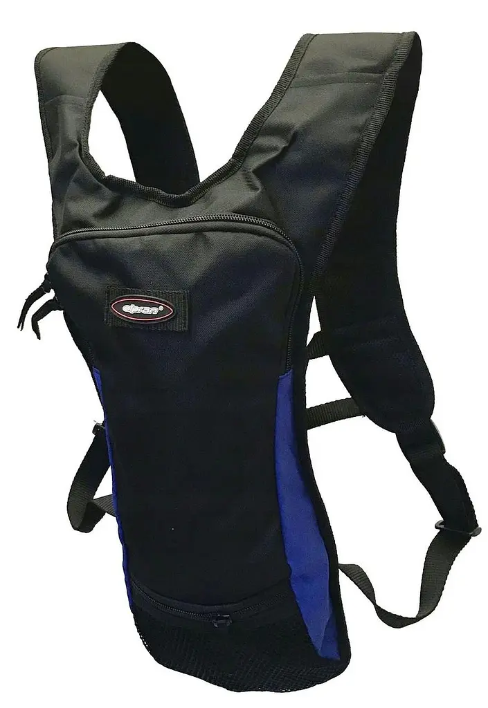 Велосипедний рюкзак Olpran Xх1822 2L Чорний із синім - фото 3