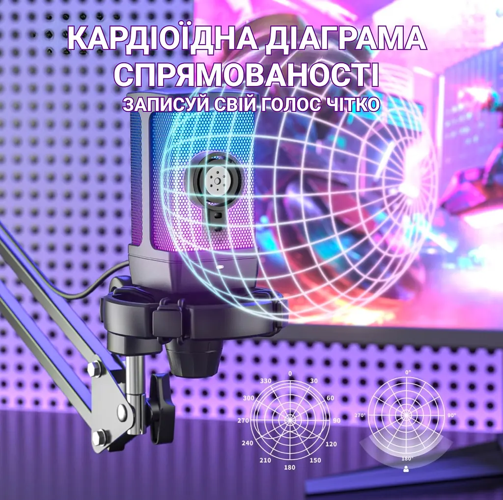 Микрофон Fifine Black (Q6T) - фото 8