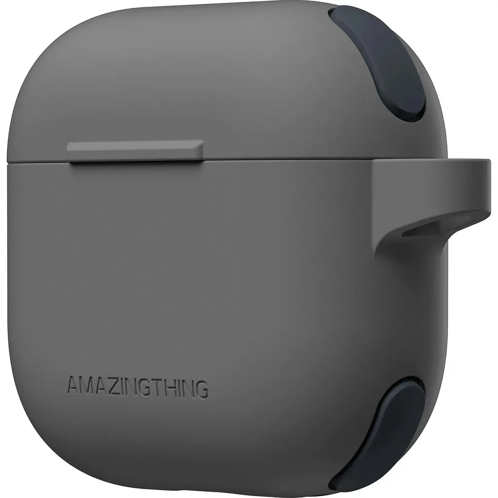 Чехол AmazingThing Omni GripClip Case для Apple AirPods 4 Titan Black (APRO4OMBK) [131102] - фото 3