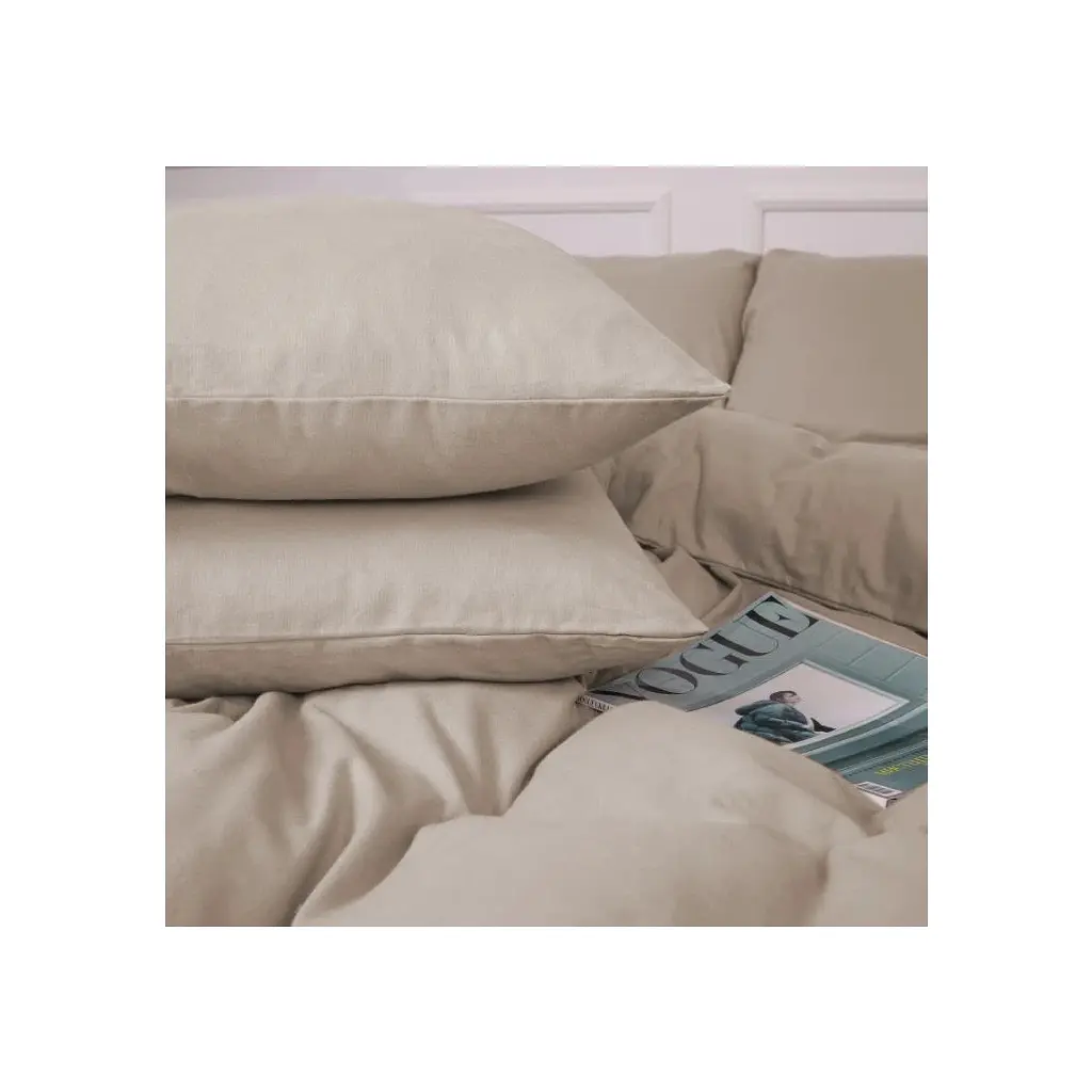 Постільна білизна MirSon 004 Cappuchino Фланель 220х240 King Size (2200009649202) - фото 6