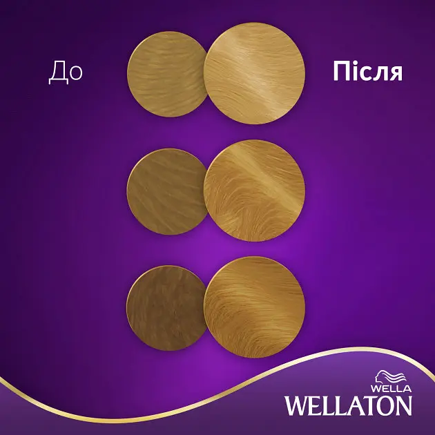 Стойкая крем-краска для волос Wellaton оттенок 9/0 очень светлый блондин 110 мл - фото 4