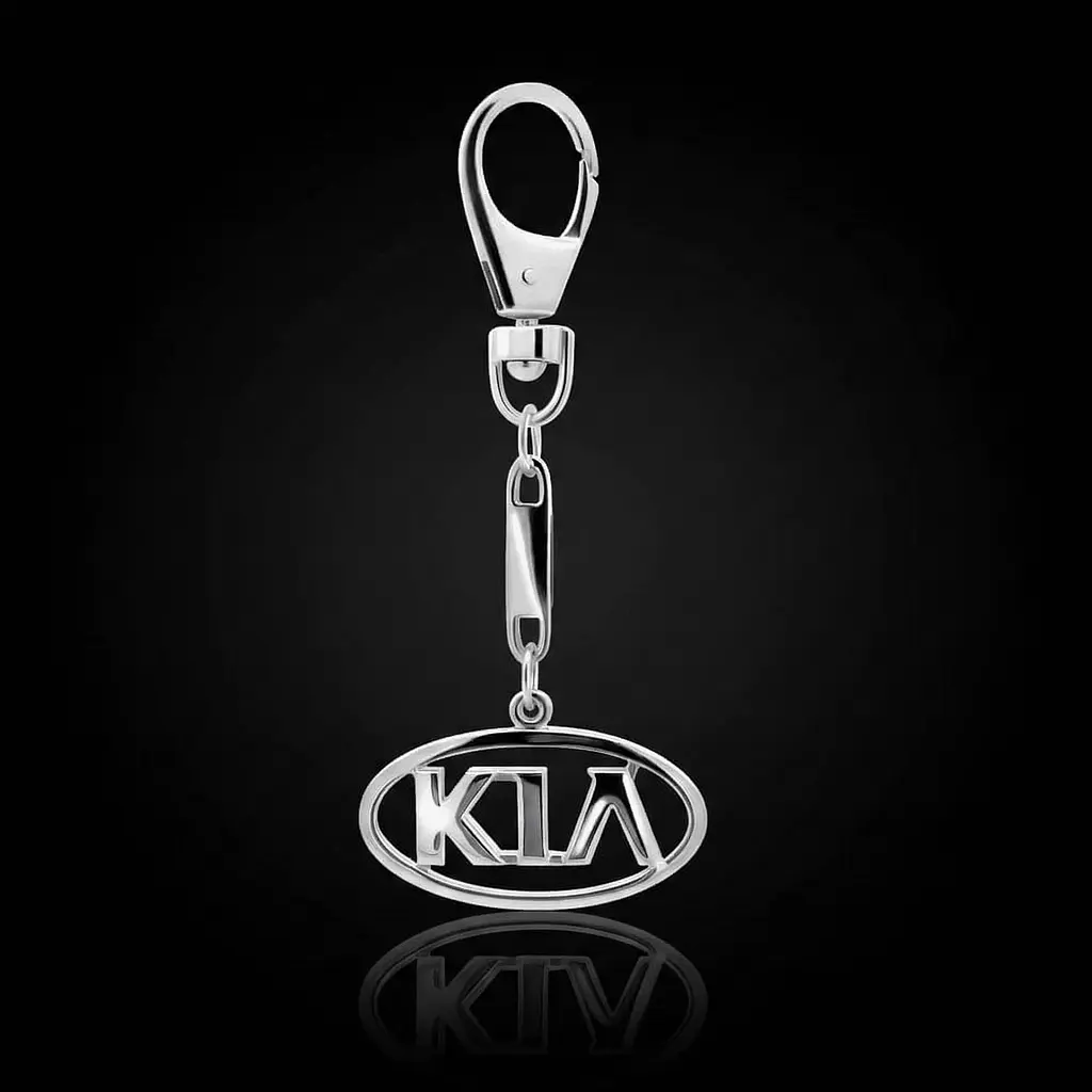 Срібний брелок KIA (КІА) 9026 - фото 2