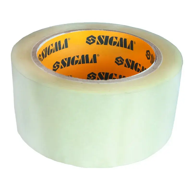 Стрічка клейка прозора 45мм×100м 42мкм SIGMA (8401231)