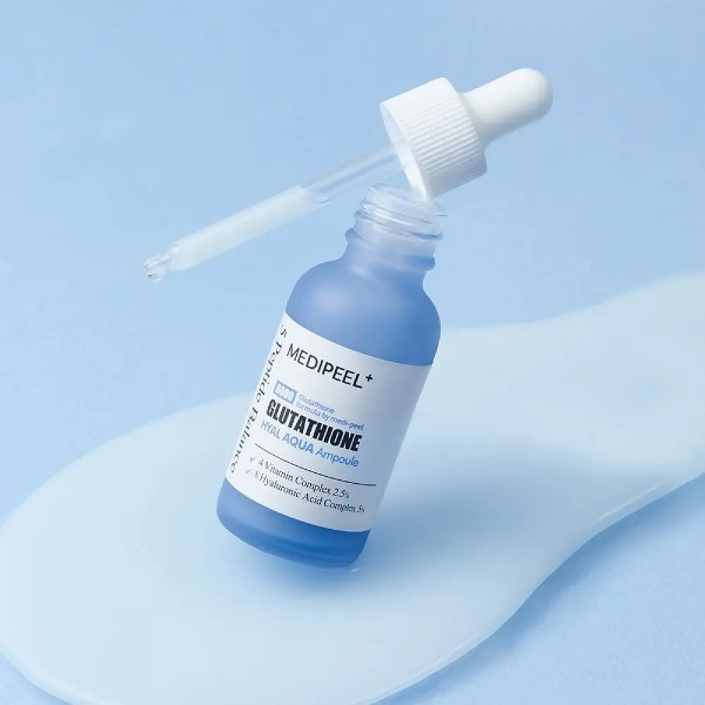 Осветляющая сыворотка для лица Glutathione Hyal Aqua Ampoule Medi-Peel 30 мл - фото 2