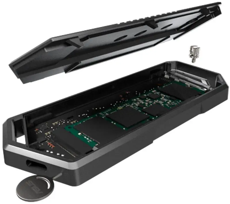 Зовнішня кишеня Asus ROG Strix Arion SSD Enclosure (90DD02H0-M09000) - фото 3