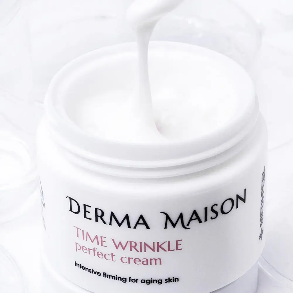Омолоджуючий ліфтинг-крем для обличчя з пептидним комплексом Derma Maison Time Wrinkle Perfect Cream Medi-Peel 50 г - фото 2