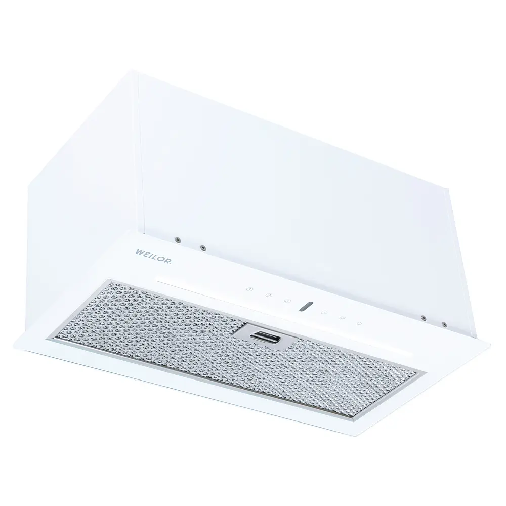 Витяжка повновбудована WEILOR PBSR 52301 GLASS WH 1100 LED Strip - фото 3
