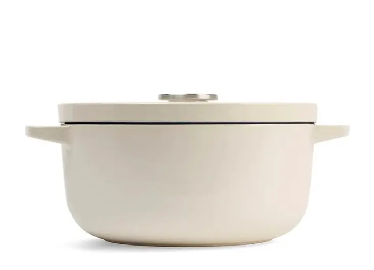 Каструля з кришкою KitchenAid СС006056-001 22 см 3.3 л кремова - фото 5