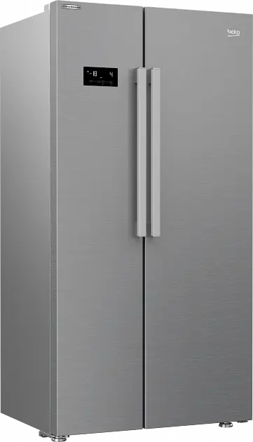 Холодильник SBS Beko GN164021XB 179х71х91см 2 двері холодильне відділення 368 л морозильне відділення 190 л A+ NF нержавіюча сталь (GN164021XB) - фото 2