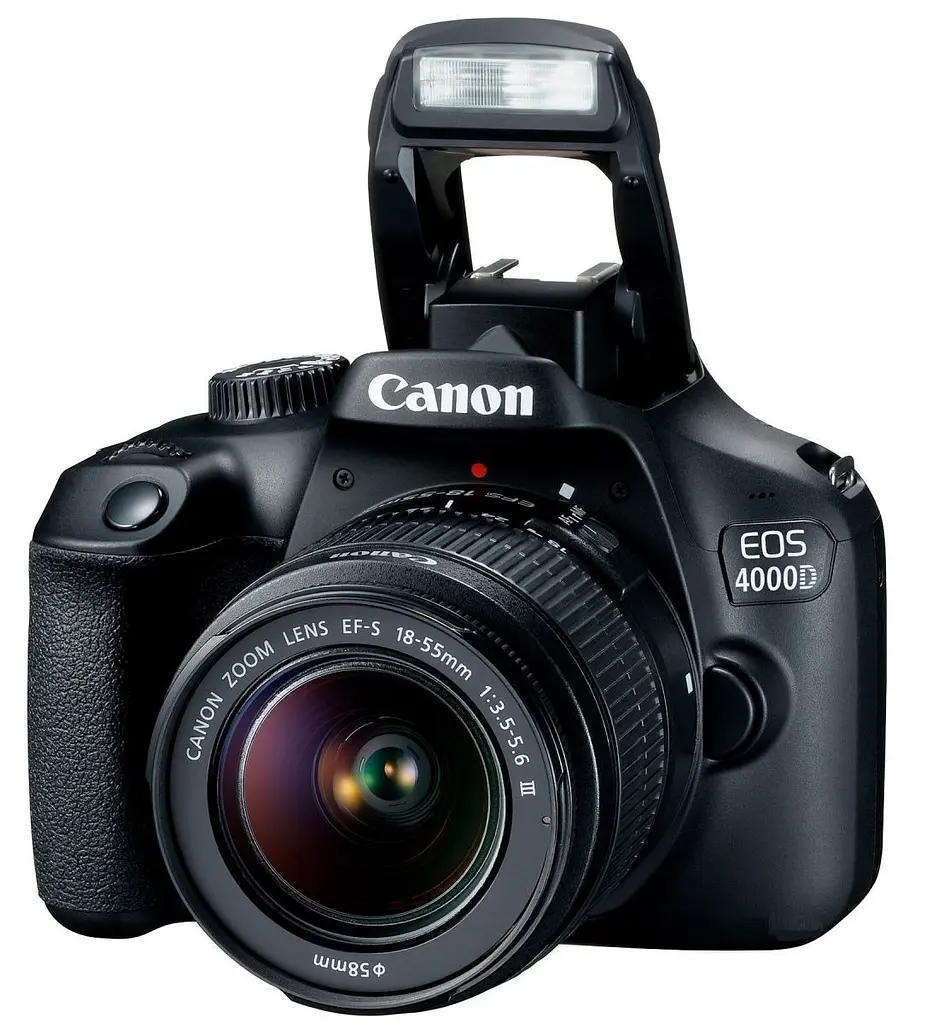 Дзеркальний фотоапарат Canon EOS 4000D Kit 18-55mm DC III [3011C004] Black UA [83679] - фото 3