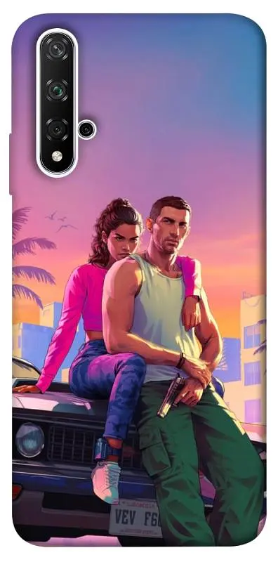 TPU чохол Demsky GTA VI Heroes для Huawei Honor 20 / Nova 5T